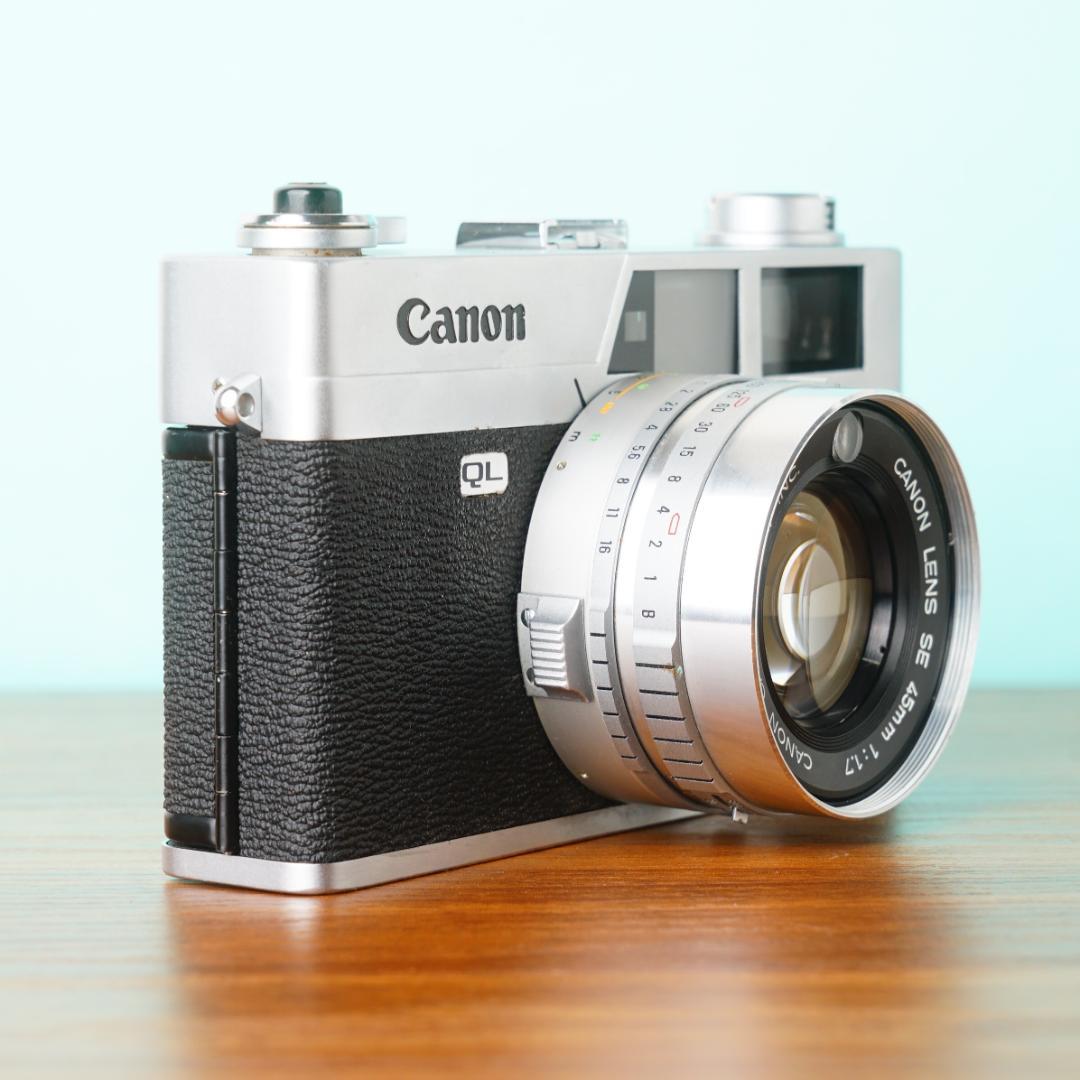 完動品◎CANON キャノネットQL17 フィルムカメラ #937