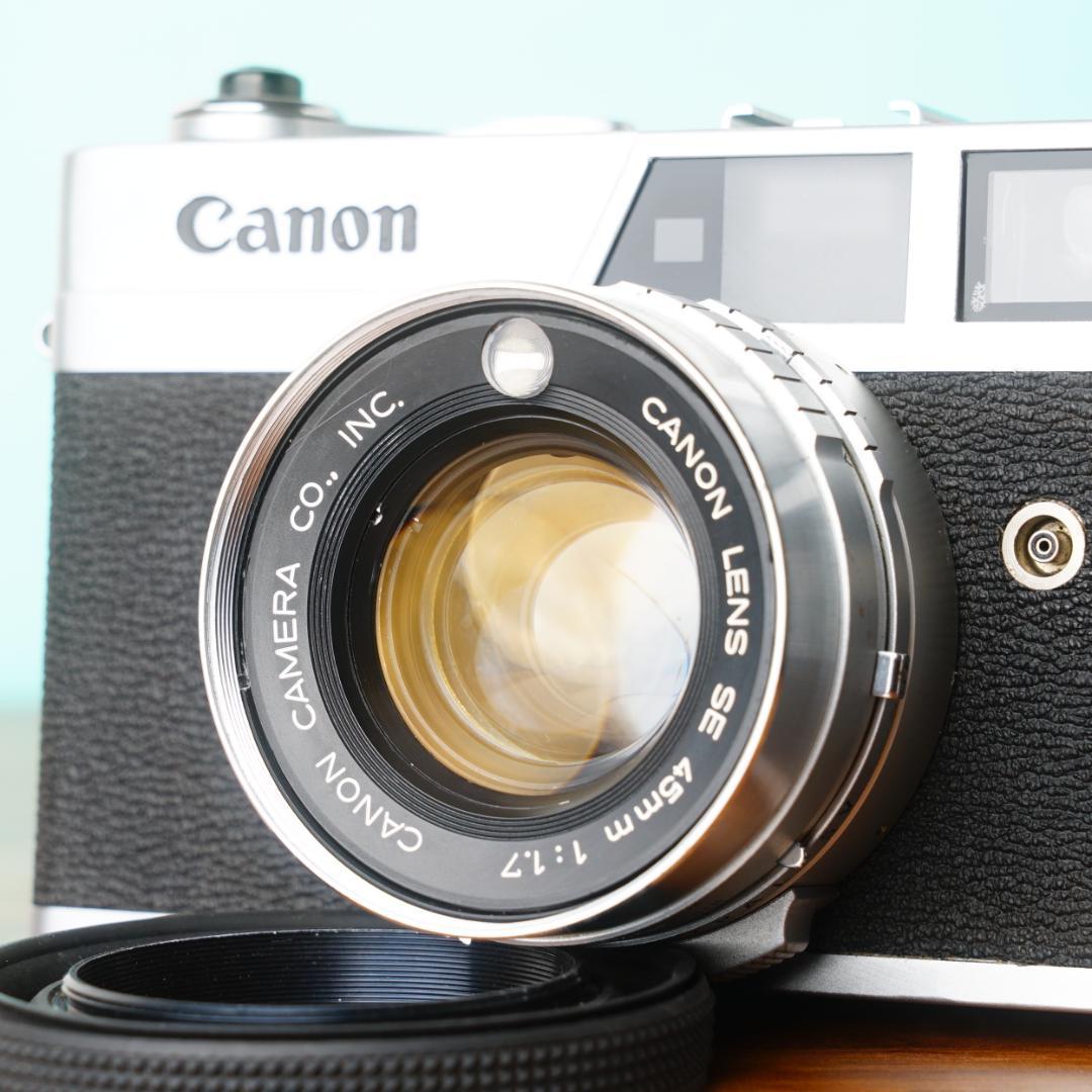 完動品◎CANON キャノネットQL17 フィルムカメラ #937