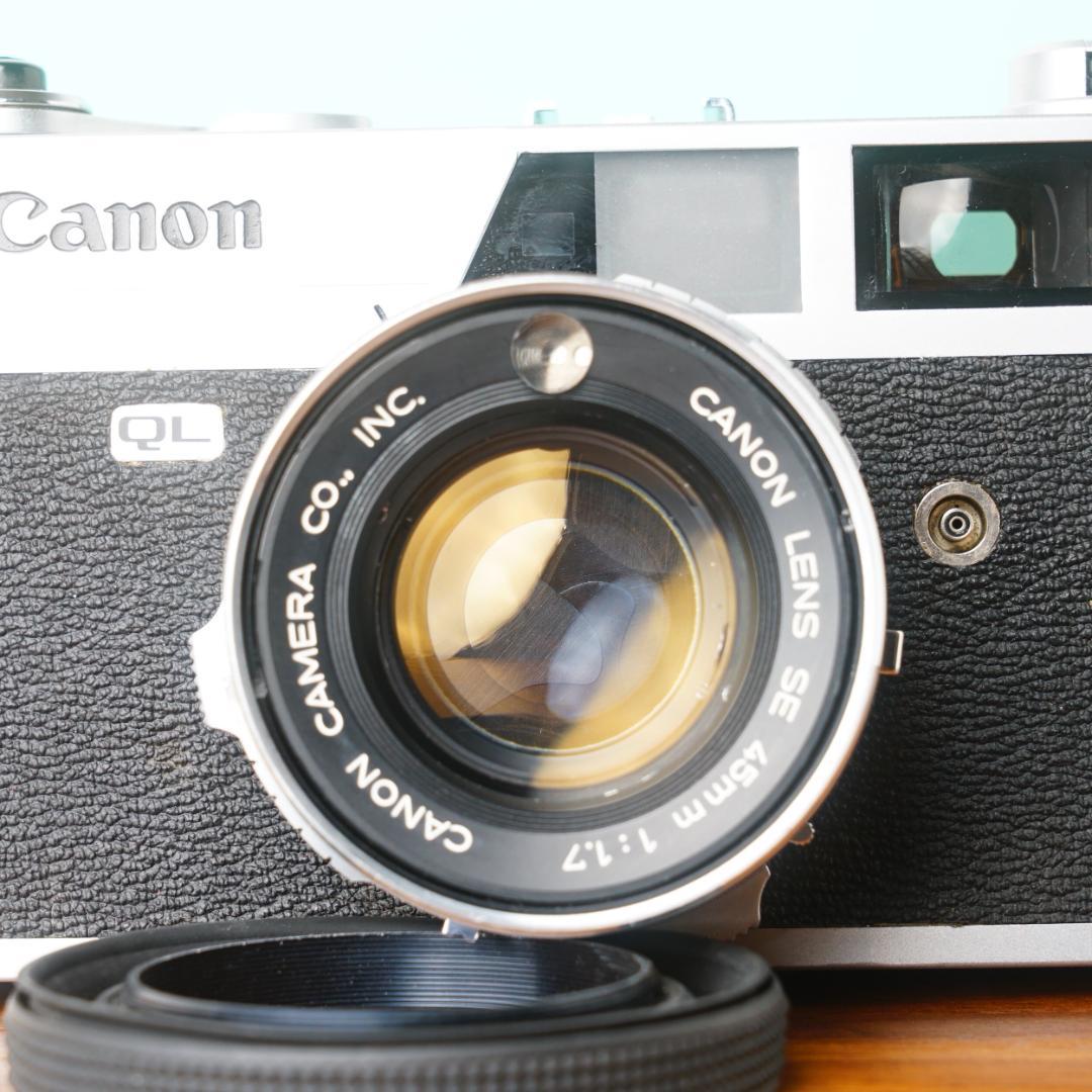 完動品◎CANON キャノネットQL17 フィルムカメラ #937