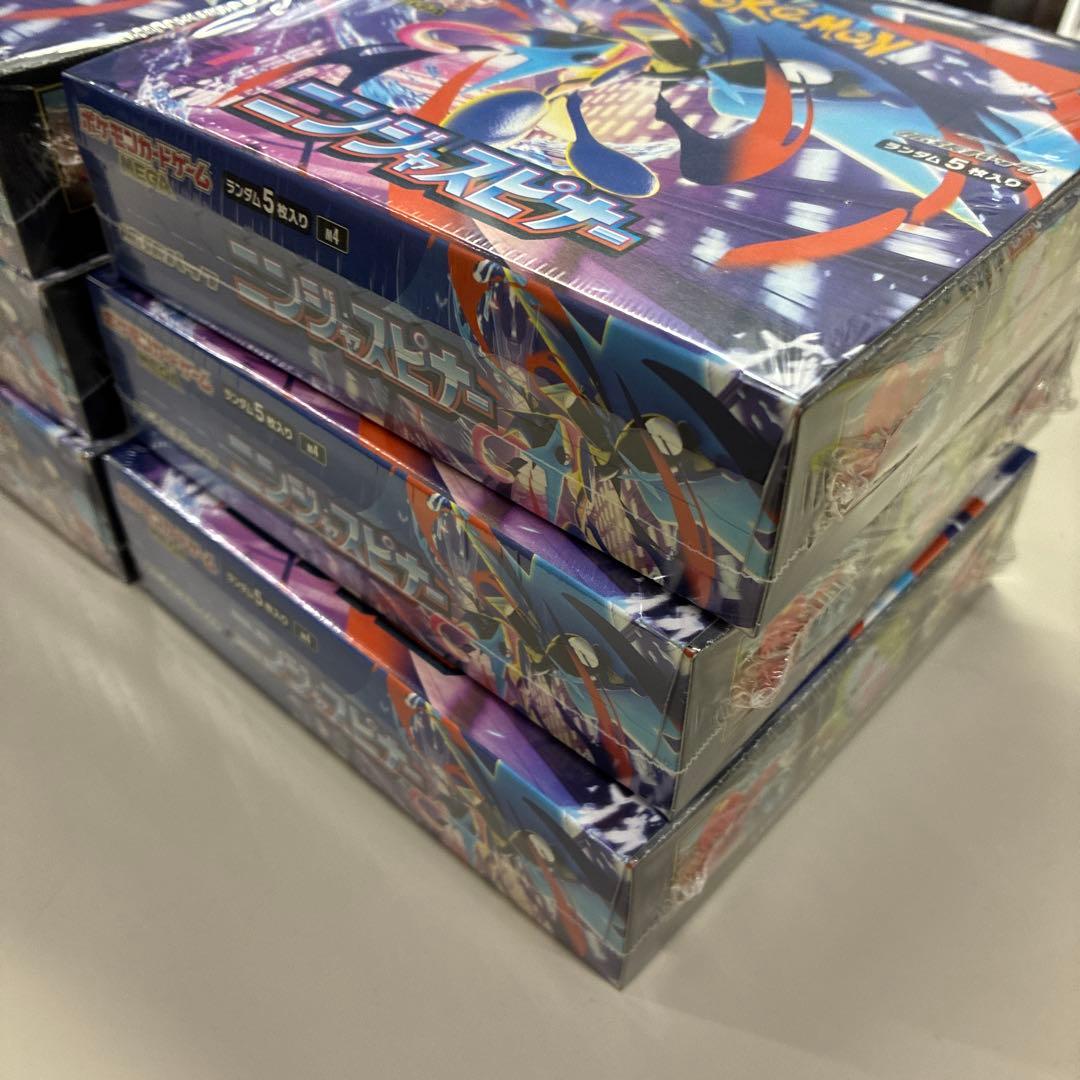 ポケモンカード ゲームMEGA ニンジャスピナー　シュリンク付　6BOX
