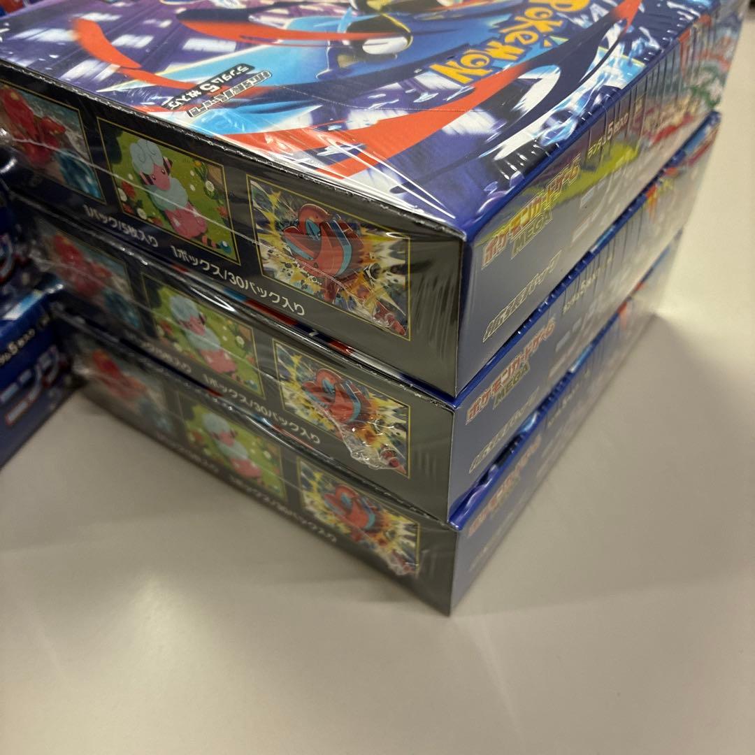 ポケモンカード ゲームMEGA ニンジャスピナー　シュリンク付　6BOX