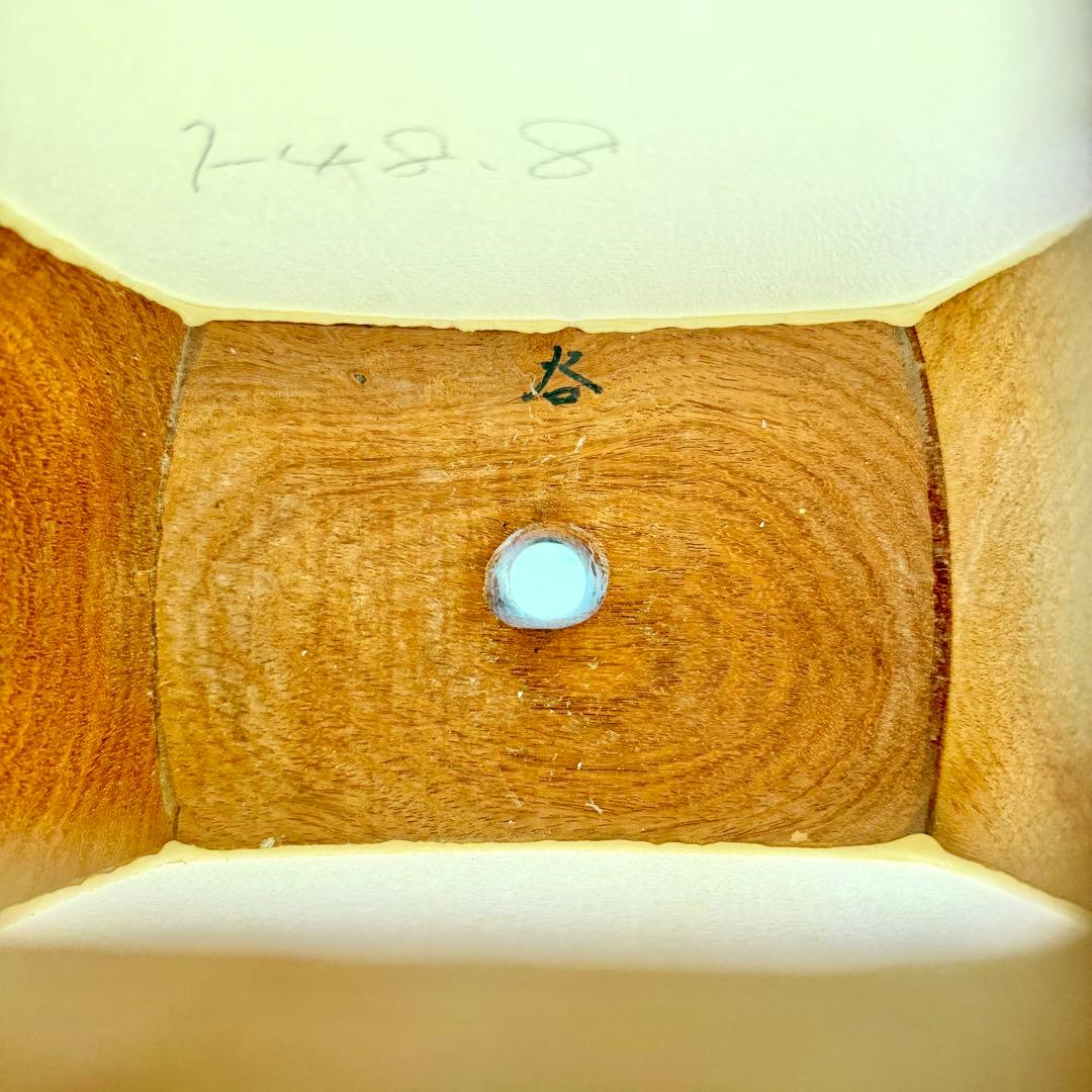 訳あり 中棹三本継三味線 紅木or紫檀・丸打胴・樹脂撥付き