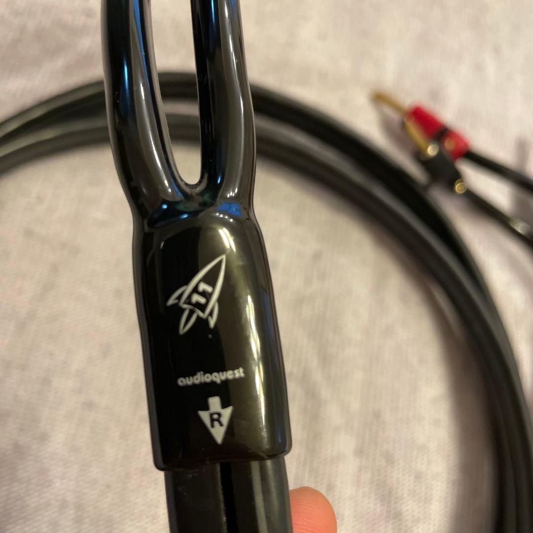 audioquest ロケット11 バイワイヤバナナプラグ3m