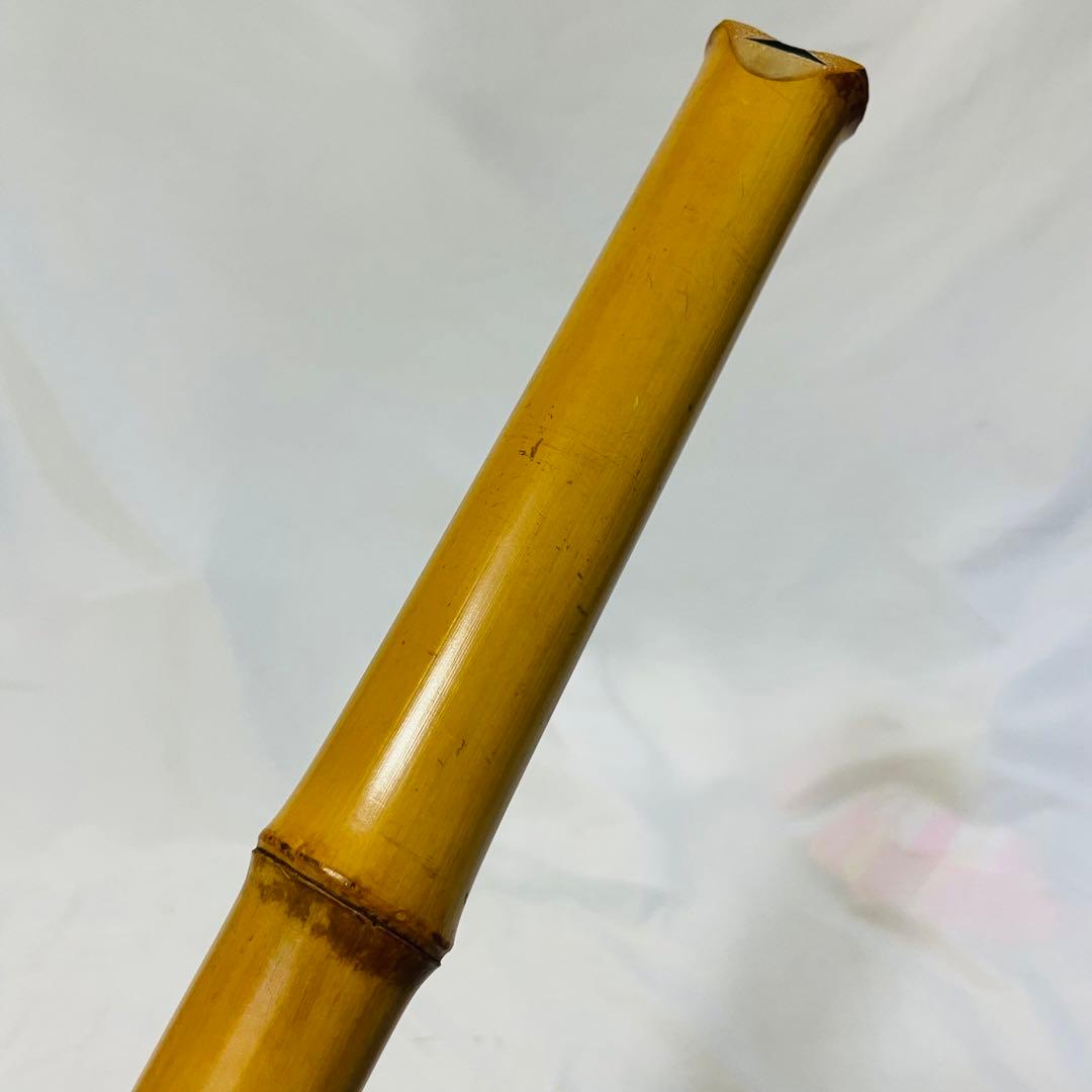 尺八 光治 在銘　7孔