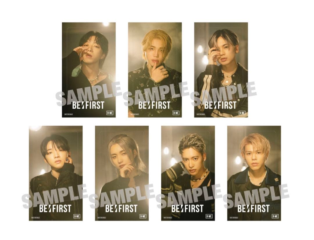 BE:FIRST 1st Album BE:1 購入特典 ICカードステッカー