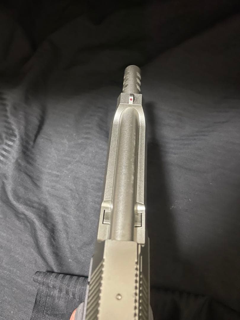 【微カスタム】東京マルイ　電動ガン　M93R シルバースライド　リポ化SBD取付