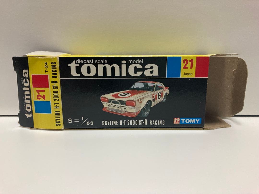 トミカ　日本製　ニッサン　スカイライン　2000GT-Rレーシング　1Eホイール