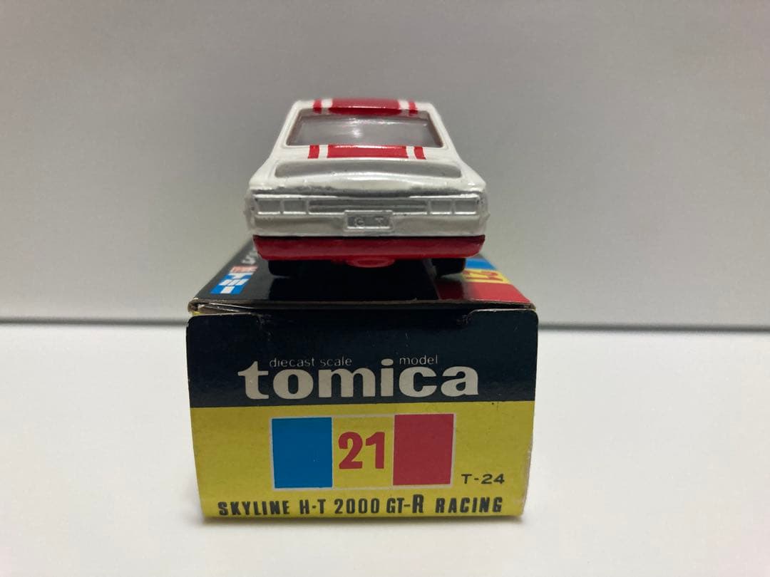 トミカ　日本製　ニッサン　スカイライン　2000GT-Rレーシング　1Eホイール