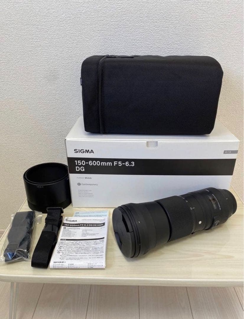 シグマ　150-600mm F5-6.3 DG キャノンEFマウント