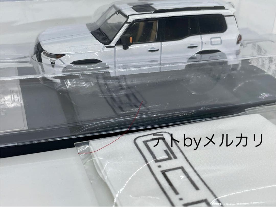 1/64 GCD レクサス GX550 白 美品 LEXUS