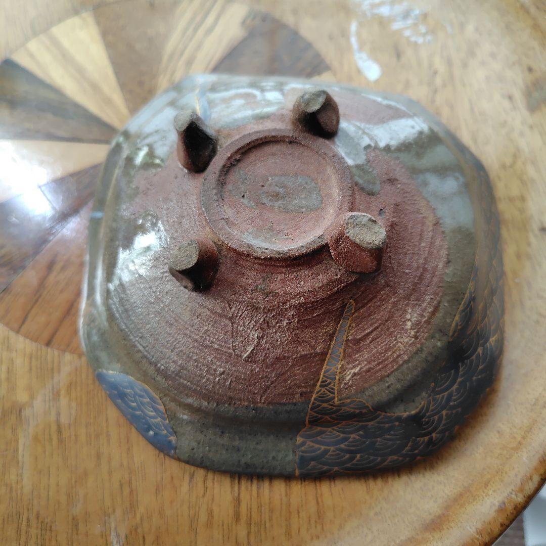 骨董　絵唐津皿　向付け