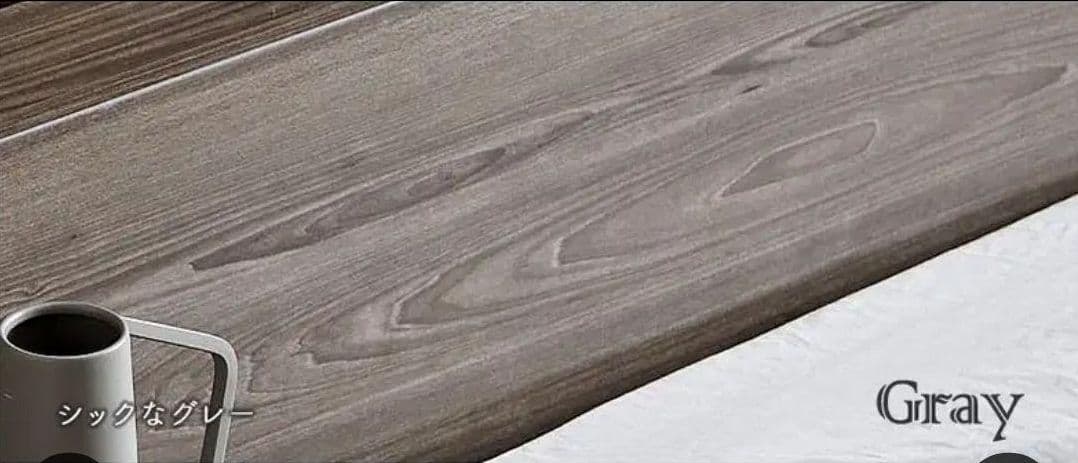 ローベッド ベッドフレーム ダブル (サイド棚なし•グレー)