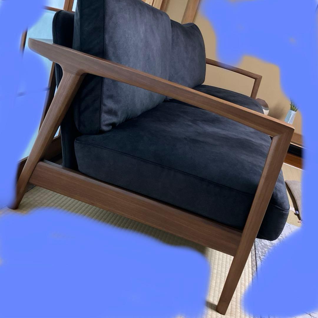 極上美品⭐️FUJI FURNITURE kotiワイド３Pソファ