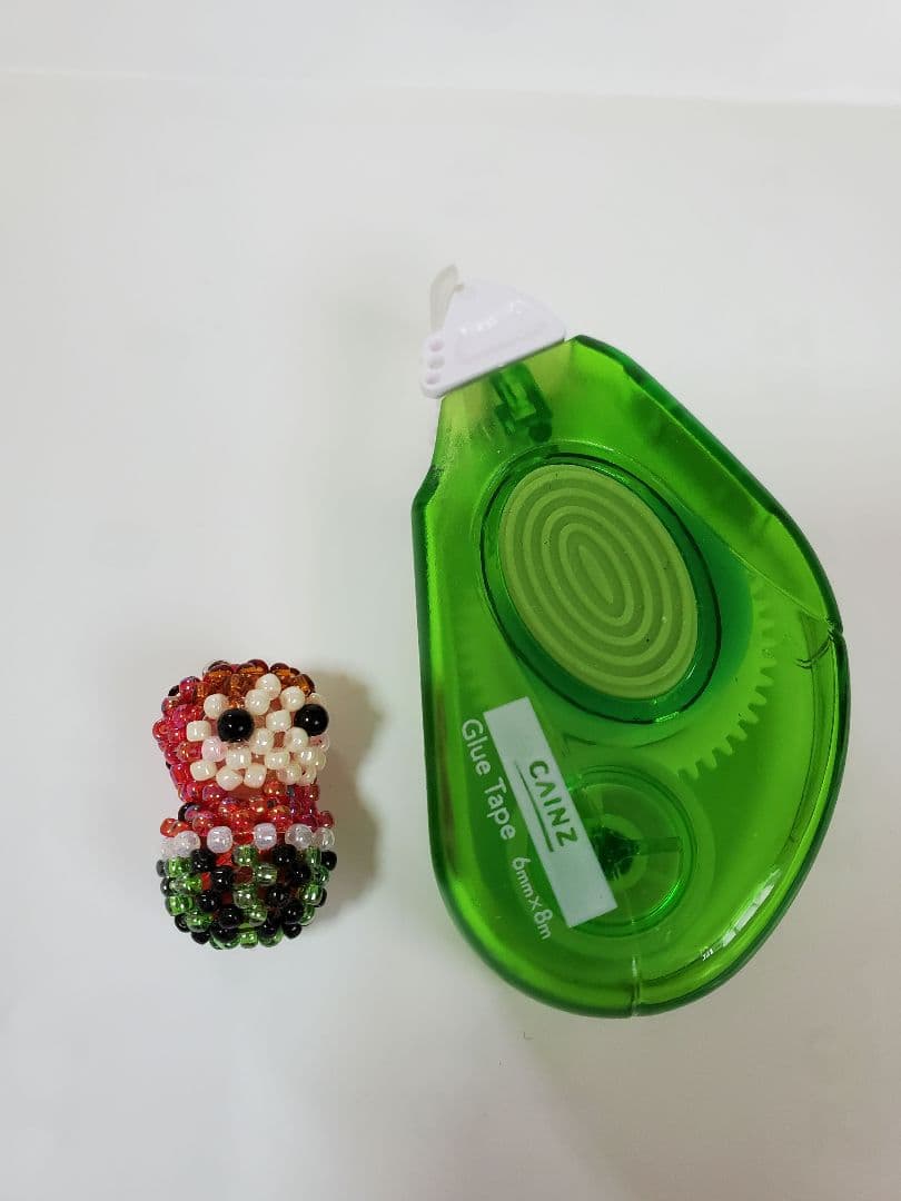 ハンドメイド☆ビーズ☆スイカのマトちゃんチャーム