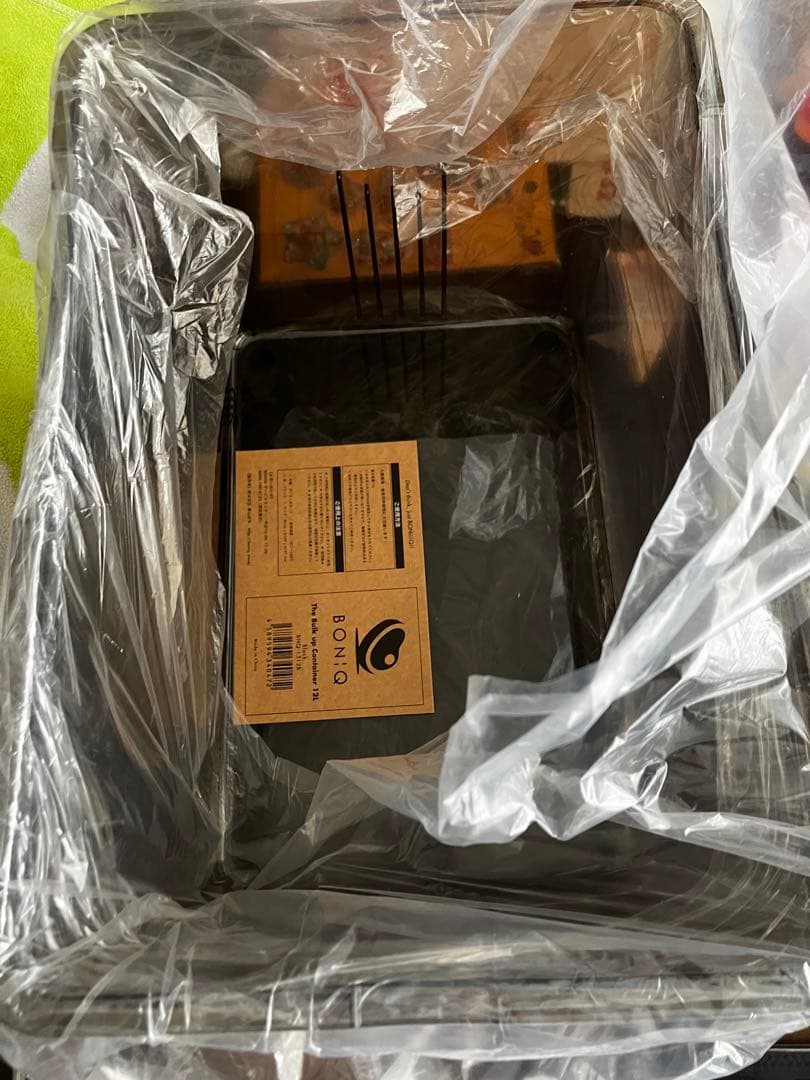 値下交渉OK 新品BONIQブラックコンテナ 12L 付属品セット