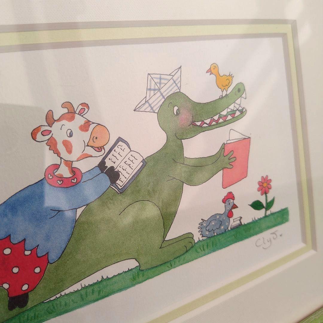 レア！クリーブClyv鉛筆サイン入り ミントグリーン 額装 291/800