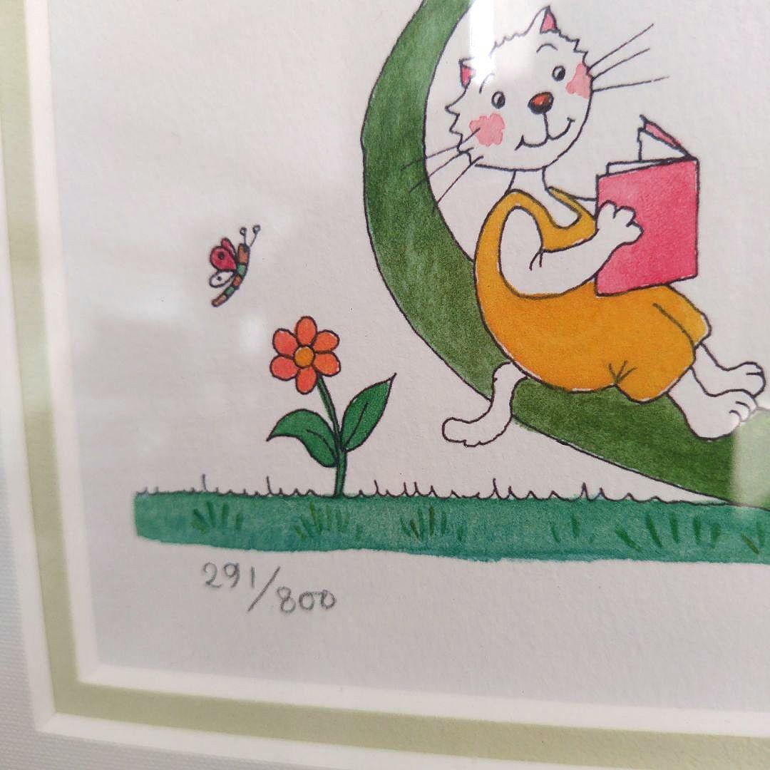 レア！クリーブClyv鉛筆サイン入り ミントグリーン 額装 291/800