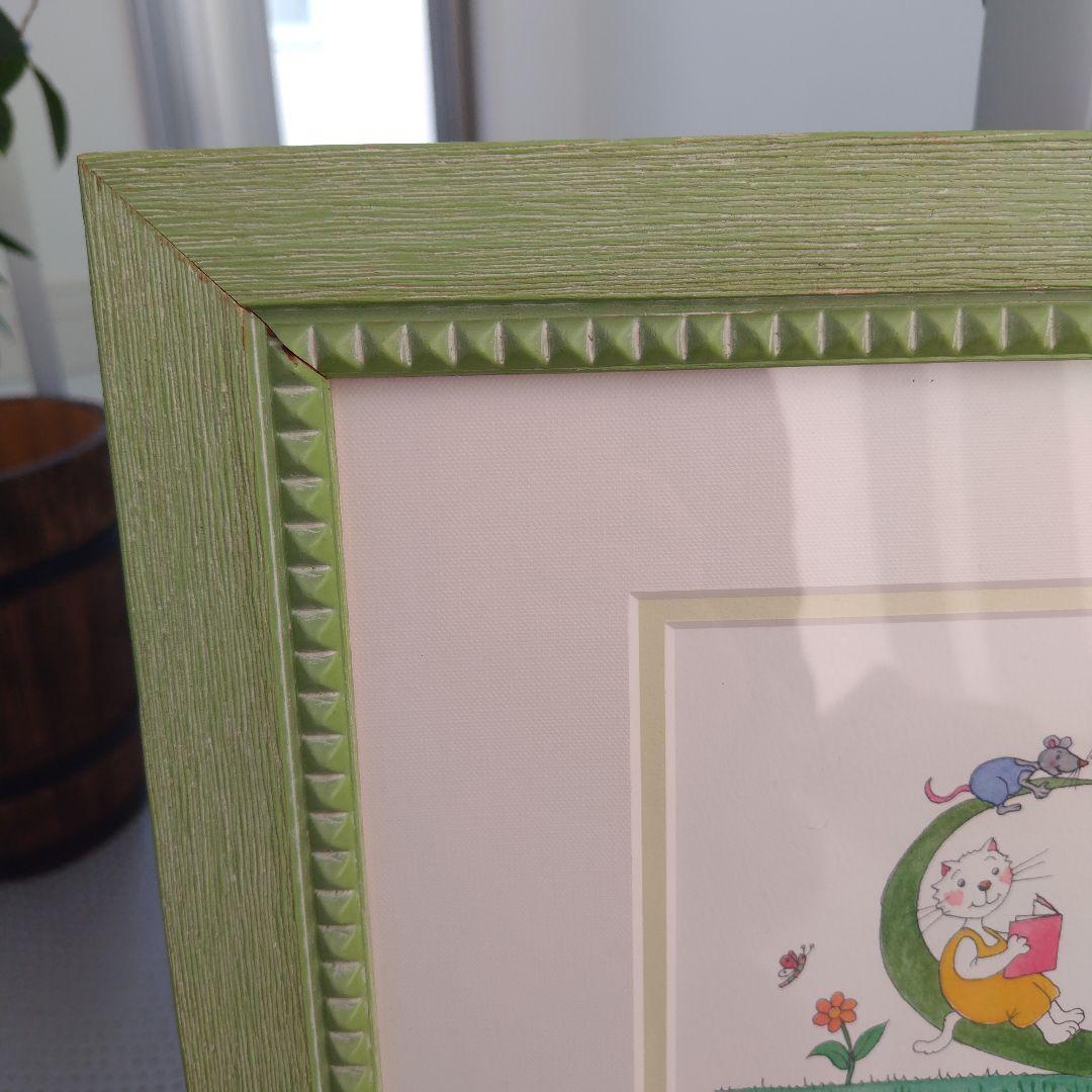 レア！クリーブClyv鉛筆サイン入り ミントグリーン 額装 291/800