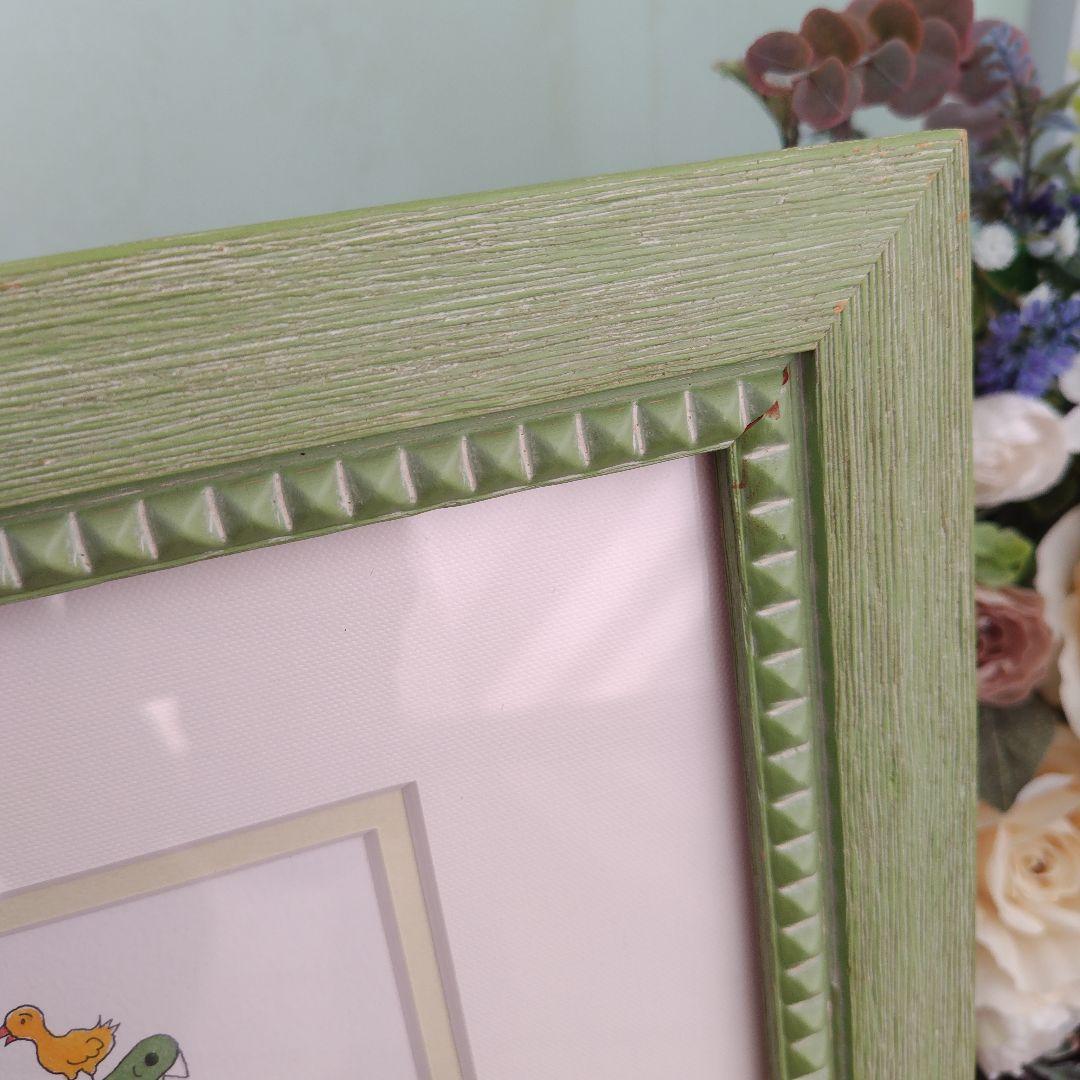 レア！クリーブClyv鉛筆サイン入り ミントグリーン 額装 291/800