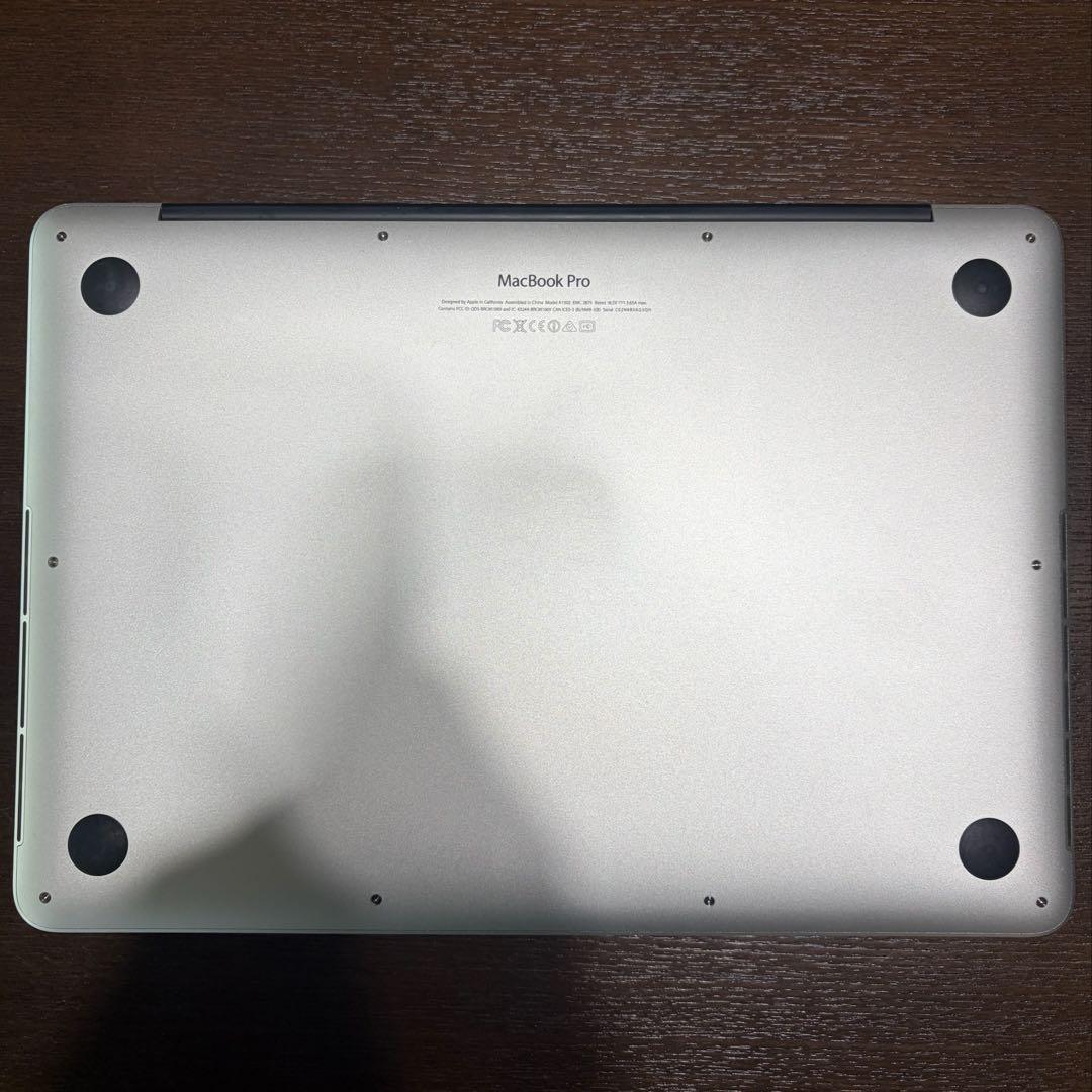 【美品】MacBook Pro 13インチ 2014（充放電215回）