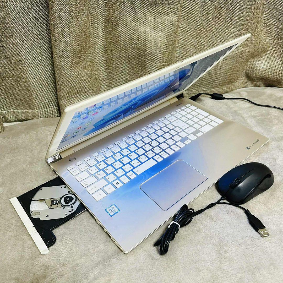 S182 TOSHIBAノートパソコンi7メモリ8G高速SSDサクサクWin11