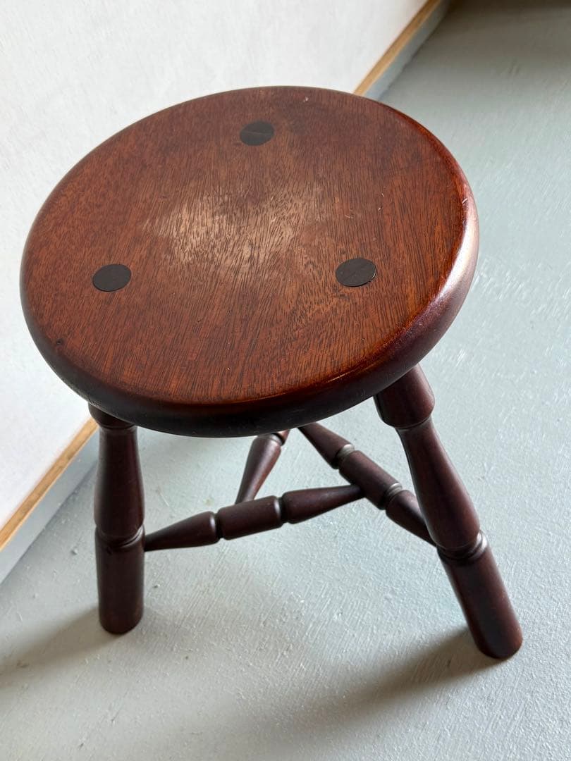 松本民芸家具 丸椅子 スツール