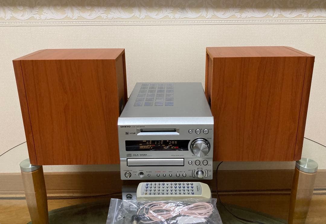 【美品】ONKYO コンポ FR-7GX・リモコン付き【メンテ可動品】