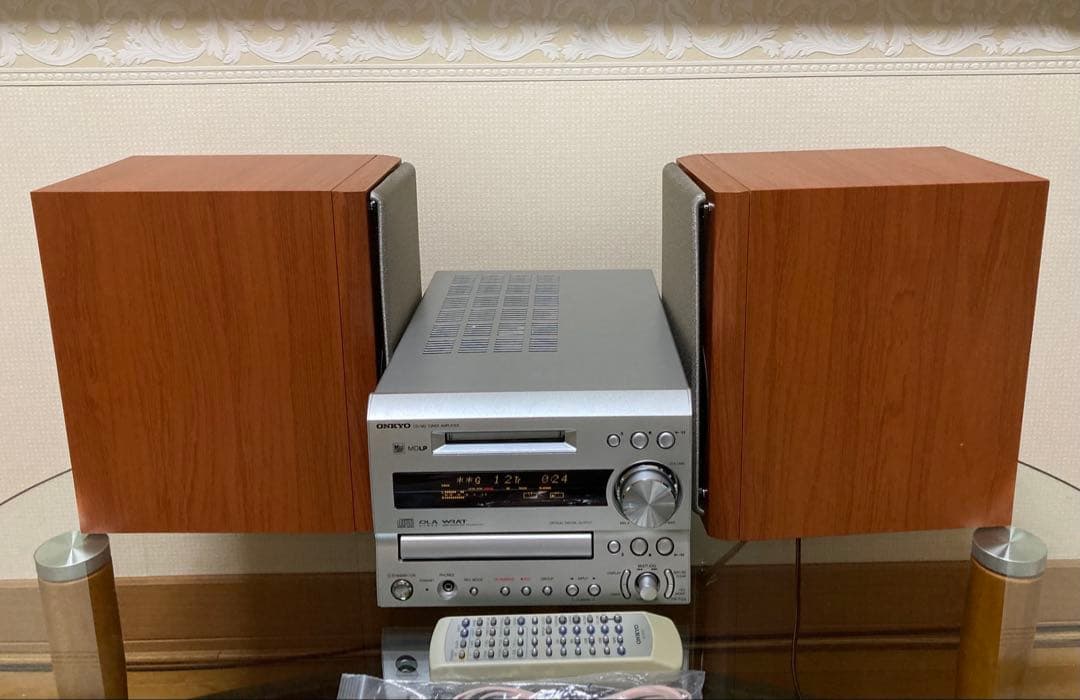 【美品】ONKYO コンポ FR-7GX・リモコン付き【メンテ可動品】