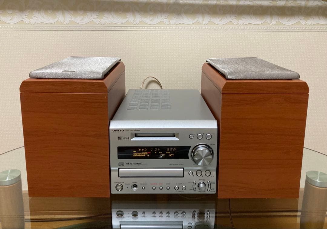 【美品】ONKYO コンポ FR-7GX・リモコン付き【メンテ可動品】