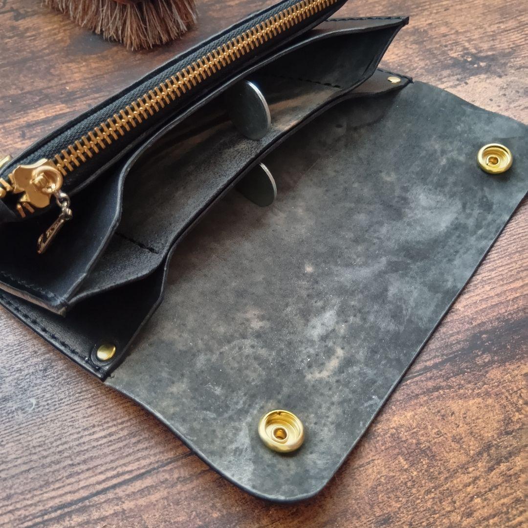 atushiページ GUIDI社ホースバット　ロングウォレット