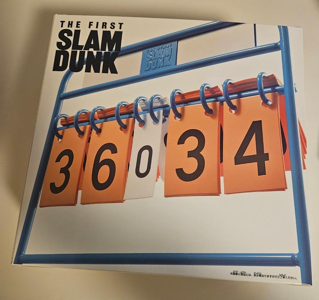 THE FIRST SLAM DUNK スコアボード型万年カレンダー＋フィギュア