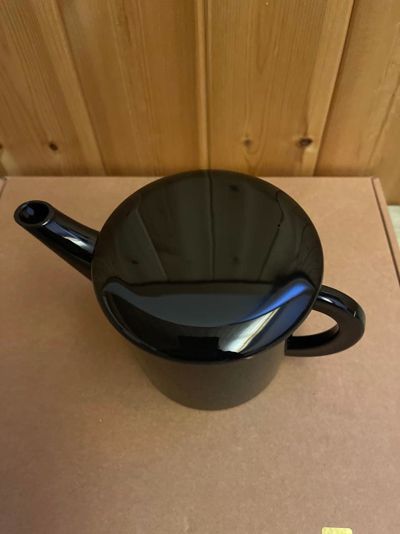 湯桶24個セット 新品 送料込 大サイズ400cc 光沢の黒色 プラスチック製