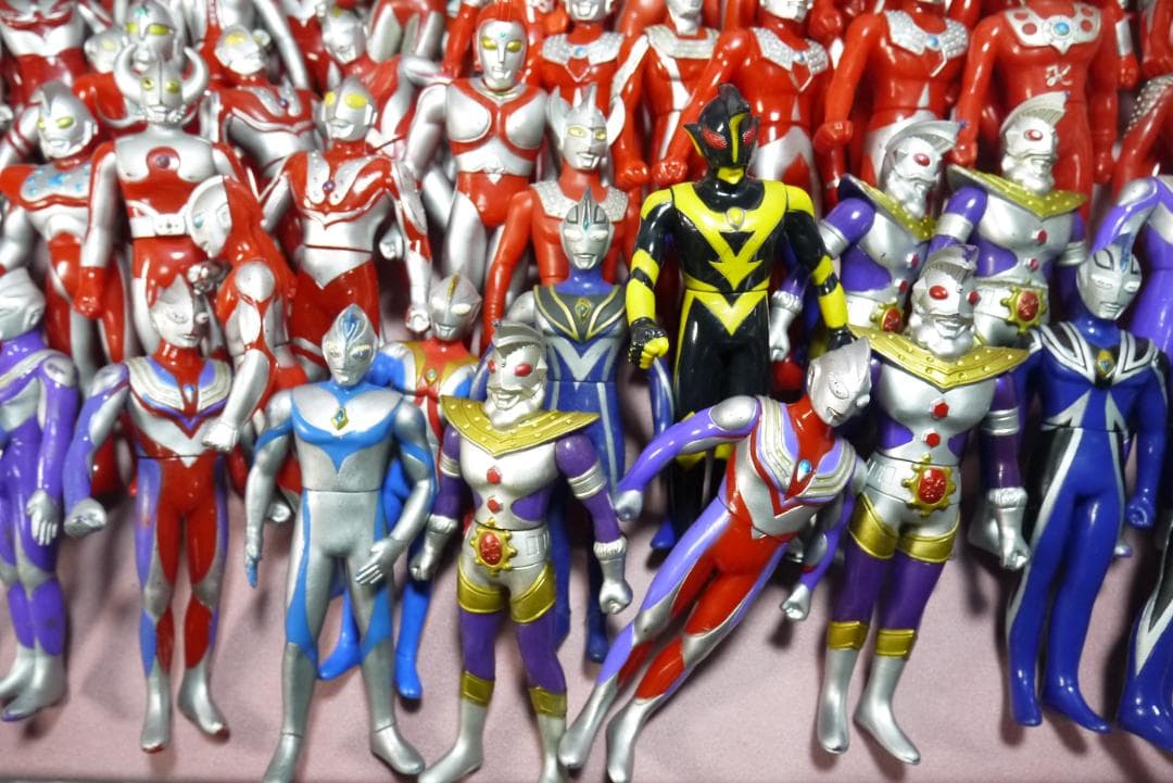 ウルトラヒーローシリーズ　ビックサイズソフビ　165体