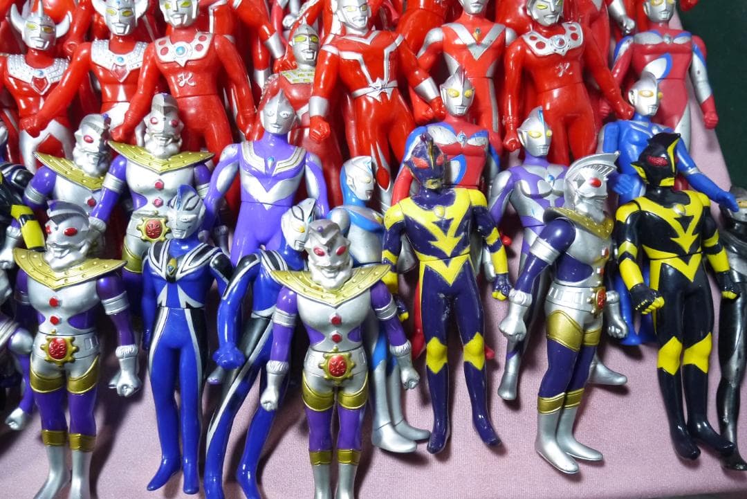 ウルトラヒーローシリーズ　ビックサイズソフビ　165体