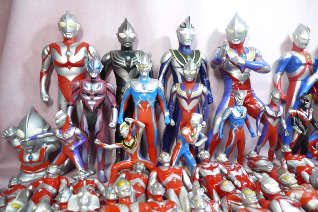 ウルトラヒーローシリーズ　ビックサイズソフビ　165体