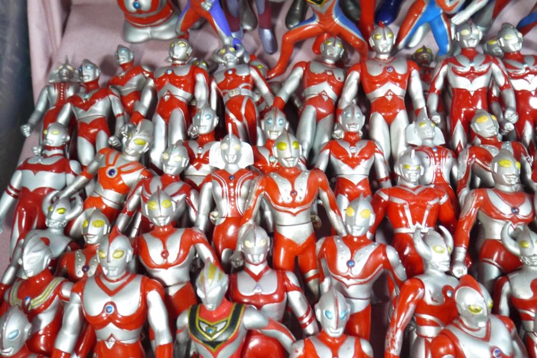 ウルトラヒーローシリーズ　ビックサイズソフビ　165体