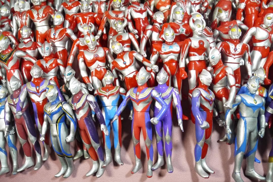 ウルトラヒーローシリーズ　ビックサイズソフビ　165体