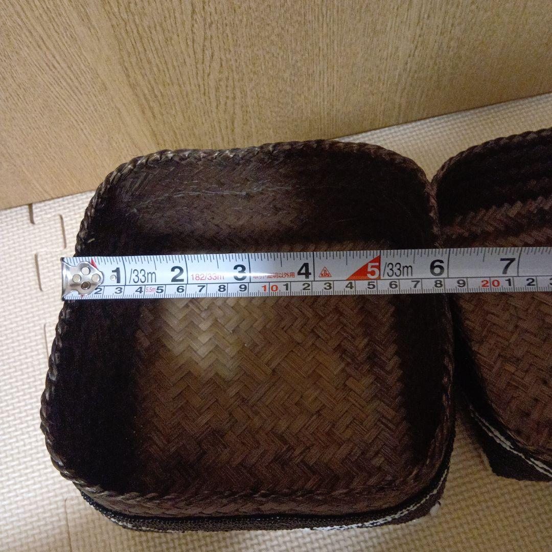 新品　ビーズ　シェル　貝殻　バスケット　箱　ボックス　アジアン　インテリア　北欧