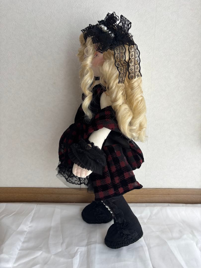 ハンドメイド 人形 洋風 ゴスロリ 金髪 女の子