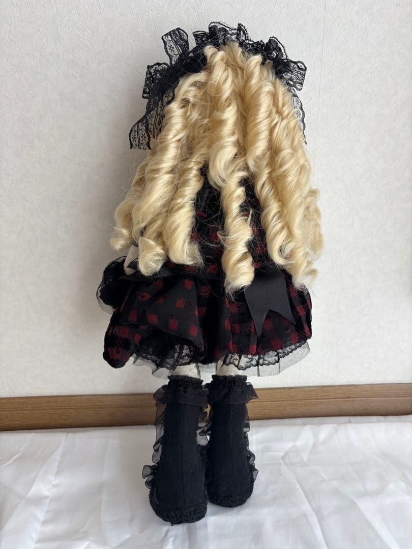 ハンドメイド 人形 洋風 ゴスロリ 金髪 女の子