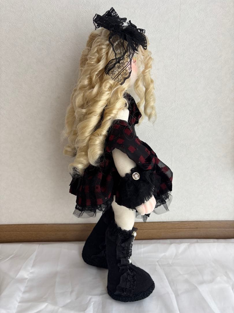 ハンドメイド 人形 洋風 ゴスロリ 金髪 女の子