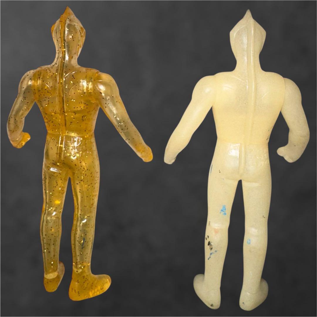 ウルトラマンコスモス　特製スペシャルフィギュア ソフビ コスモス 蓄光 ゴールド