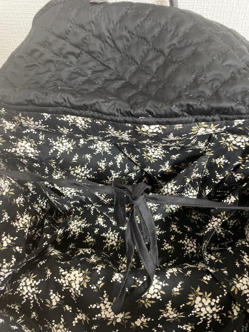 ★週末セール★ハンドメイド　花柄キルティングトートバッグ