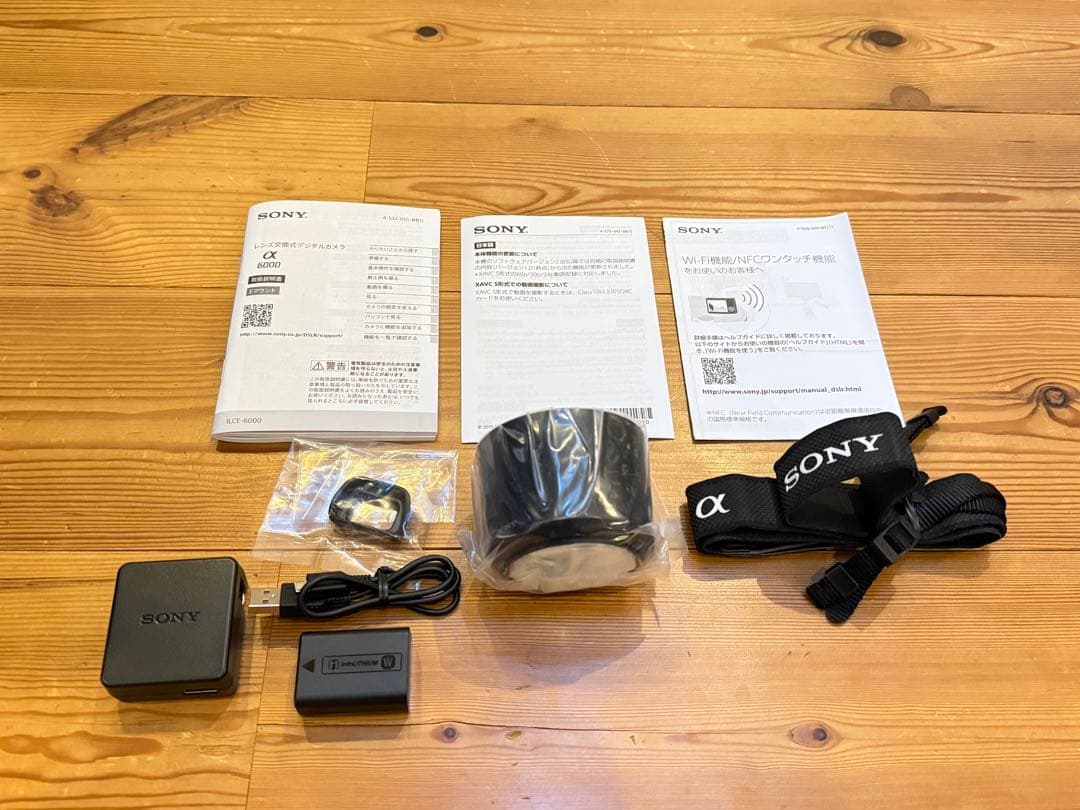 SONY α6000 ILCE-6000 ダブルズームレンズキット　ミラーレス