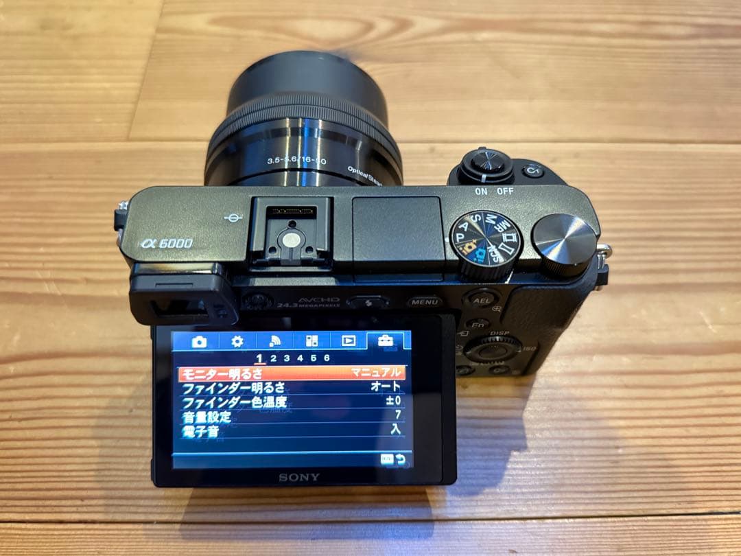 SONY α6000 ILCE-6000 ダブルズームレンズキット　ミラーレス