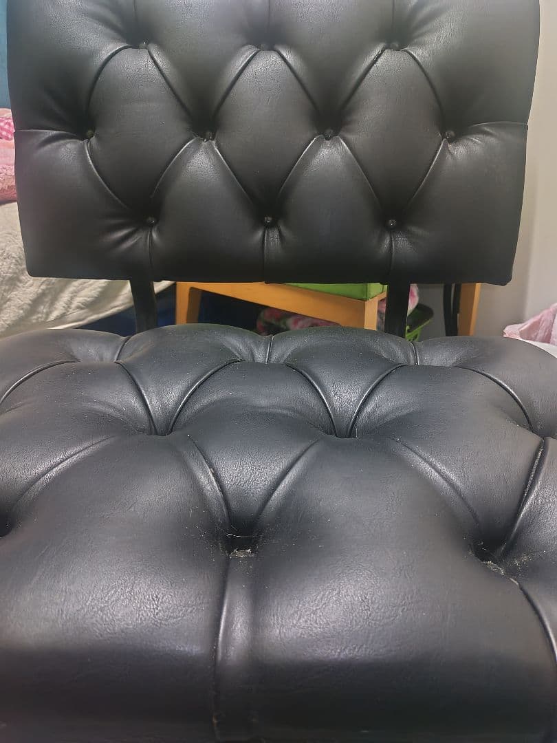 大幅値下げしました　不二貿易希少な滑車付き収納ボックスチェア　アンティークレトロ