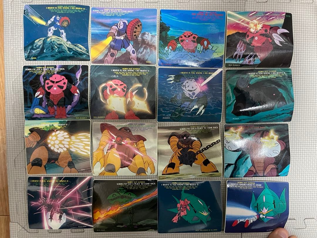 機動戦士ガンダム　カバヤ　シール ステッカー