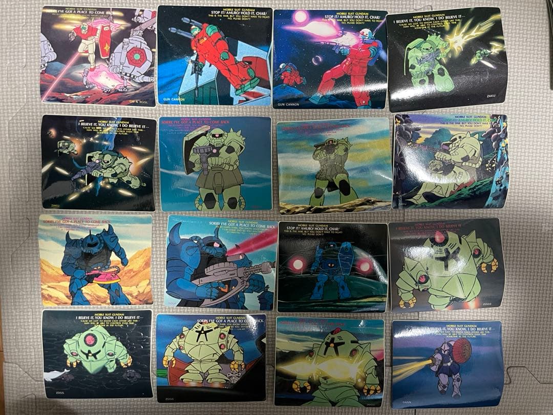 機動戦士ガンダム　カバヤ　シール ステッカー