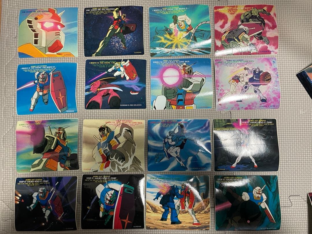 機動戦士ガンダム　カバヤ　シール ステッカー