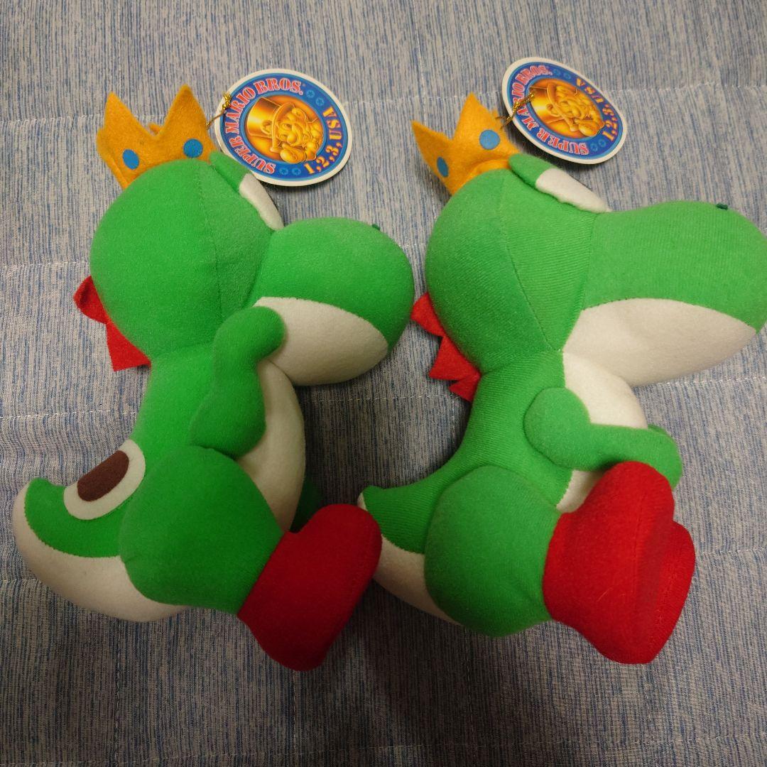 バンプレスト スーパーマリオコレクション 手足グルグルヨッシー（鞍有り無し）2匹
